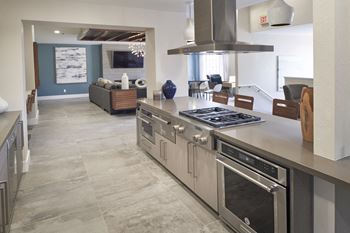 Clubhouse with catering kitchen